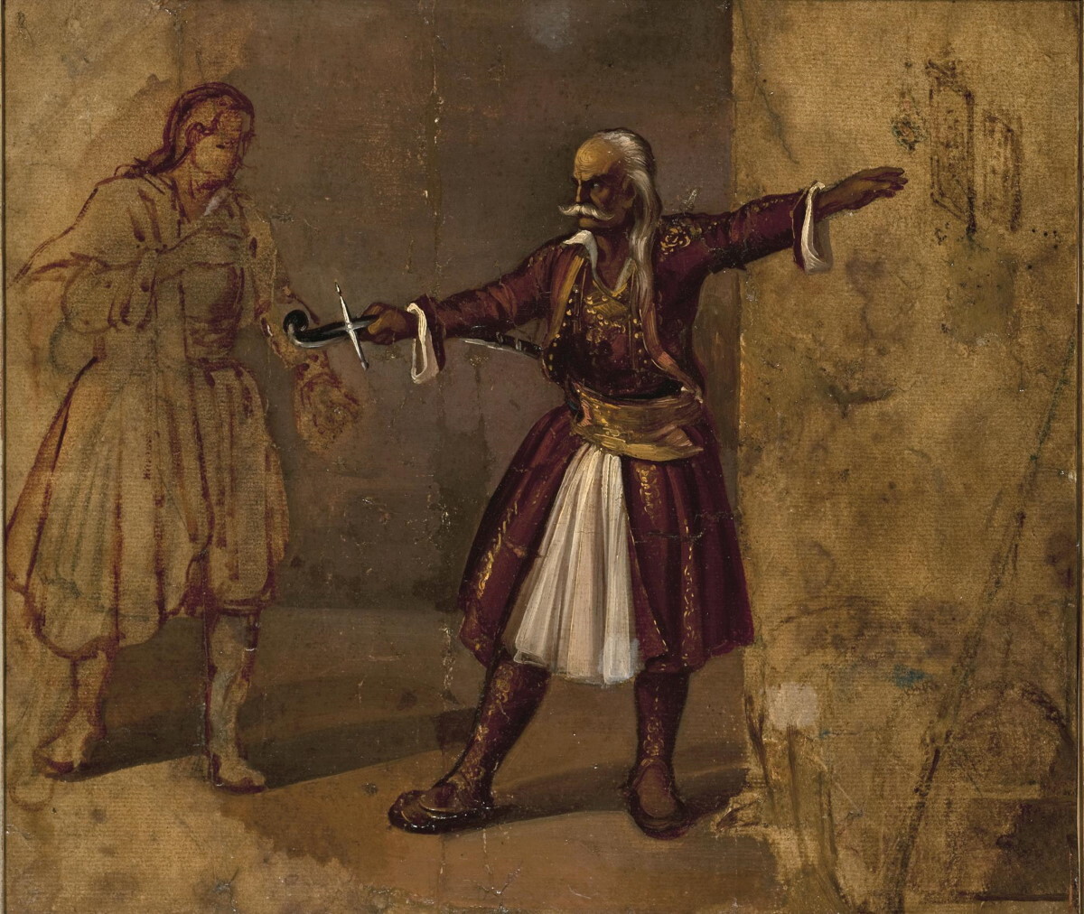 tsokos o kolokotronis orkizei to gio tou