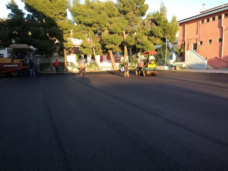 Ξεκινά η βελτίωση των αύλειων χώρων των σχολείων του Δήμου Ναυπλιέων