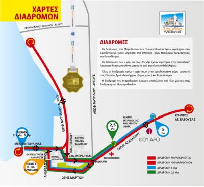 Μαραθώνιος Ναυπλίου 23 – Κυκλοφοριακές Ρυθμίσεις