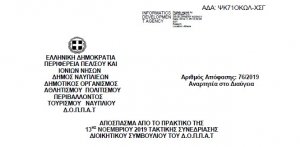 Απόφαση επί αιτήσεως του κου Ιωάννη Βίρλου