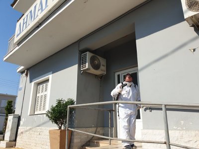 Ενημέρωση από τον Δήμο Ναυπλιέων μετά τον εντοπισμό θετικού κρούσματος στο Δημοτικό Κατάστημα της Αγίας Τριάδας