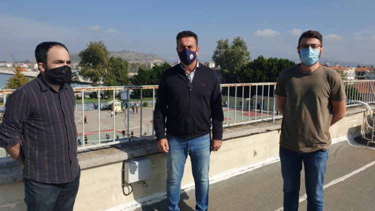 Τοποθετήθηκαν τα πρώτα όργανα παρακολούθησης της ατμοσφαιρικής ρύπανσης