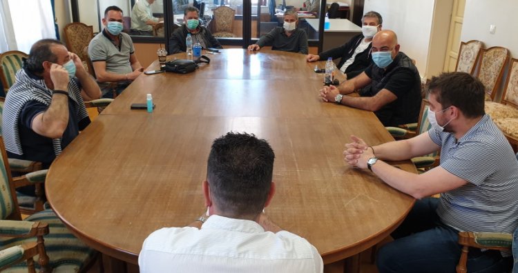 Συνάντηση του Δημάρχου Ναυπλιέων Δημήτρη Κωστούρου με το Δ.Σ. του Σύλλογου Εστίασης Ναυπλίου “Το Ανάπλι”