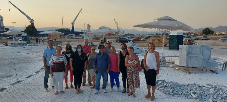 1ο Συμπόσιο γλυπτικής στο Ναύπλιο [εικόνες]