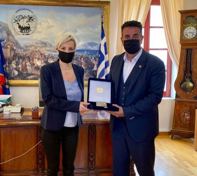 Το Ναύπλιο υποδέχθηκε την  Γ.Γ. Αντεγκληματικής Πολιτικής Σοφία Νικολάου