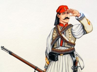 Έκθεση πινάκων για την ευζωνική στολή στο Ναύπλιο
