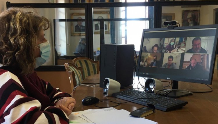 Τηλεδιάσκεψη για την οργάνωση και λειτουργία Περιπτέρου Τουριστικής Πληροφόρησης (info kiosk) στο Δήμο Ναυπλιέων